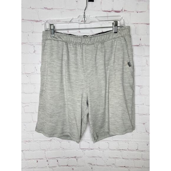 Eddie Bauer Light Grey Basketball Shorts Mens Medium - Picture 1 of 5